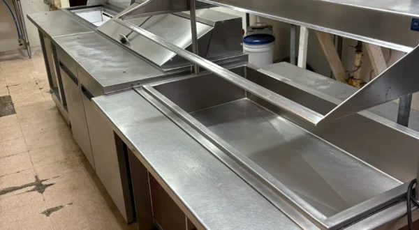 Commercial sink and drainboards Commercial sink and drainboards