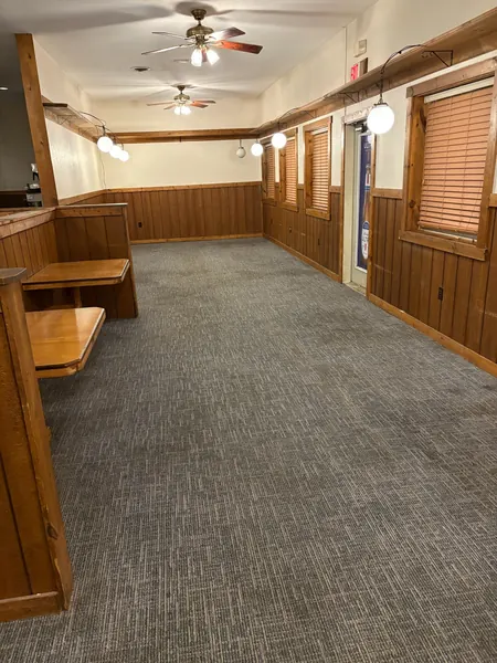 Restaurant walkway and carpet